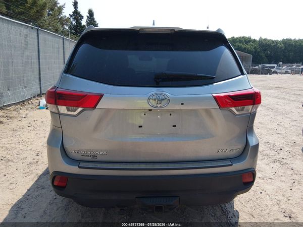 2018 TOYOTA HIGHLANDER XLE