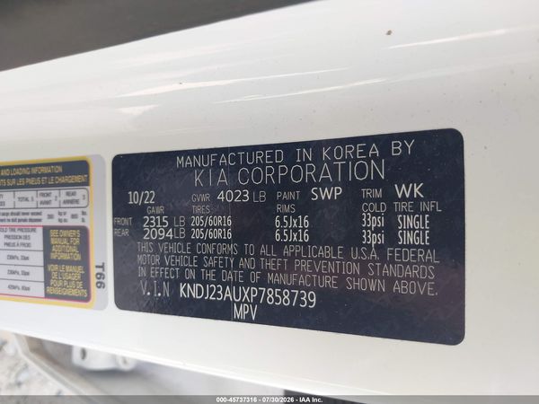 2023 KIA SOUL LX