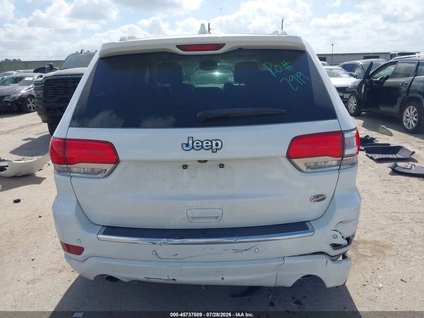 2018 JEEP GRAND CHEROKEE OVERLAND 4X2