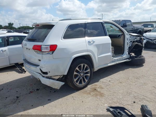 2018 JEEP GRAND CHEROKEE OVERLAND 4X2
