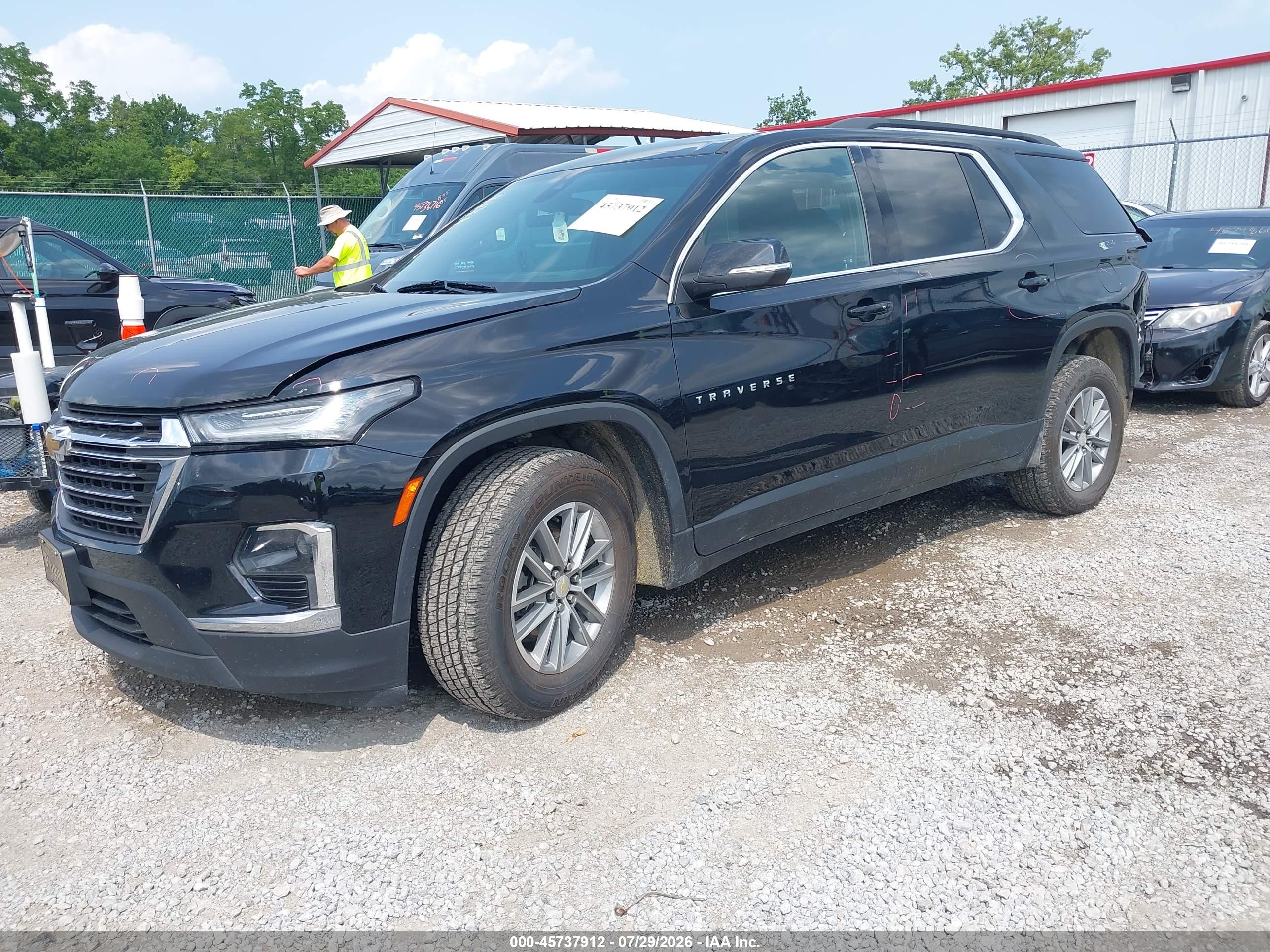 2022 CHEVROLET TRAVERSE AWD LT LEATHER — I2