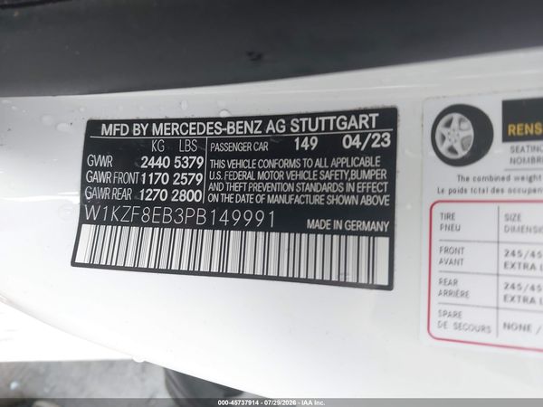 2023 MERCEDES-BENZ E 350 4MATIC