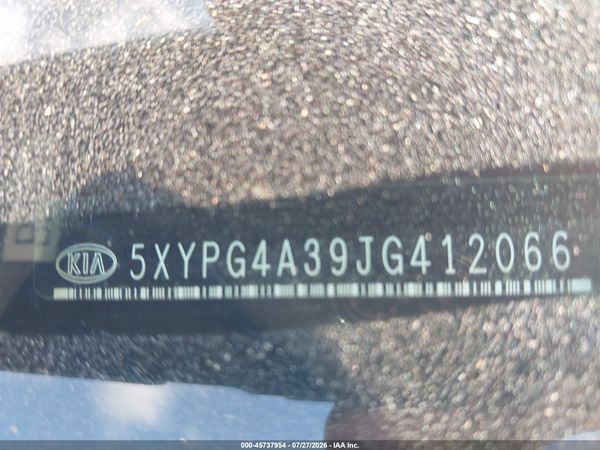 2018 KIA SORENTO 2.4L L