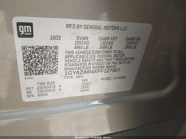 2023 CADILLAC XT4 FWD LUXURY