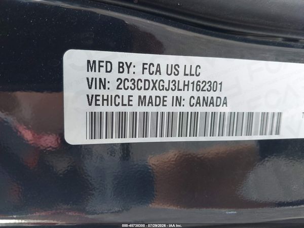 2020 DODGE CHARGER SCAT PACK RWD