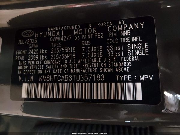 2026 HYUNDAI KONA SEL SPORT