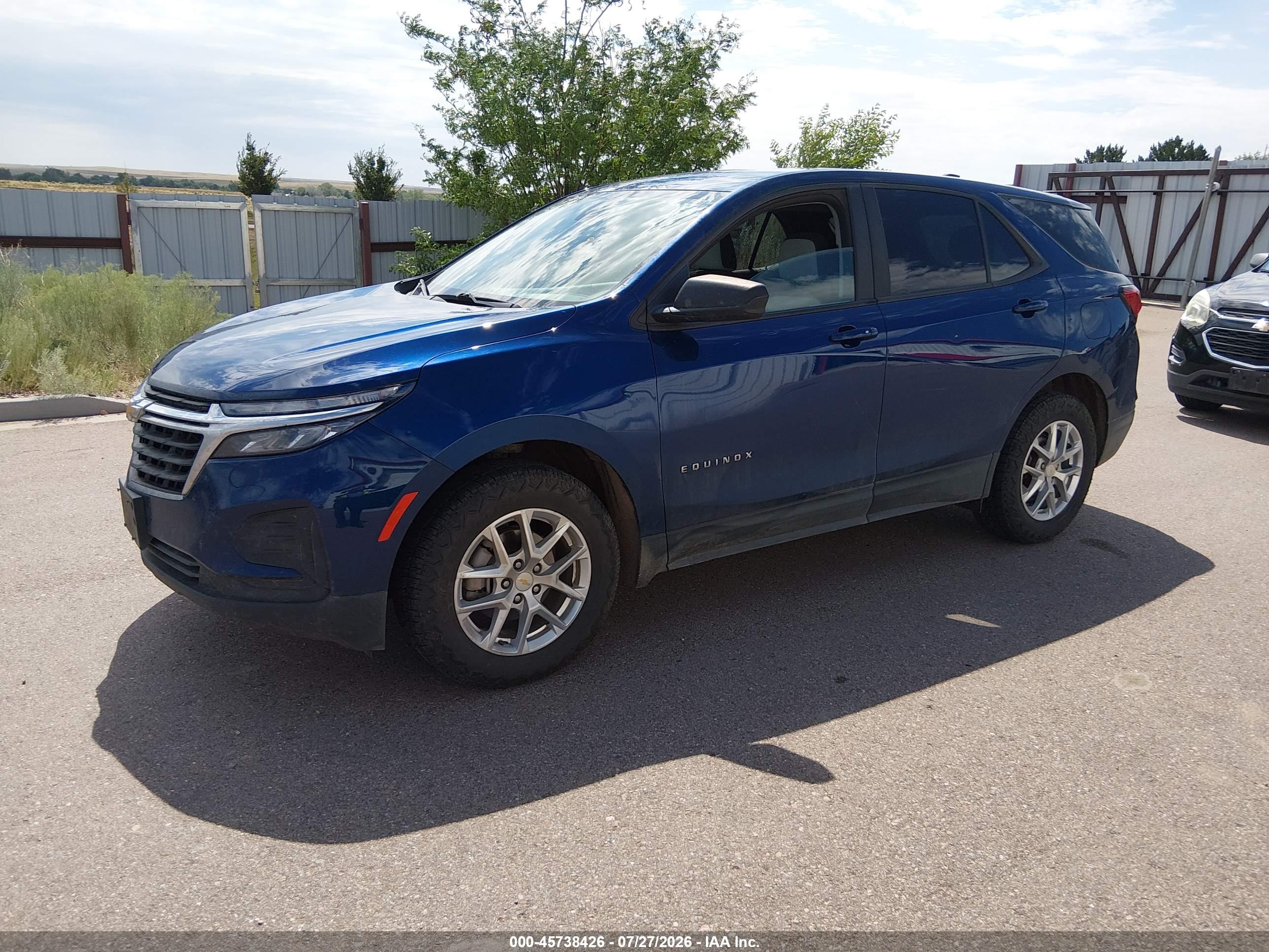 2022 CHEVROLET EQUINOX AWD LS — I2