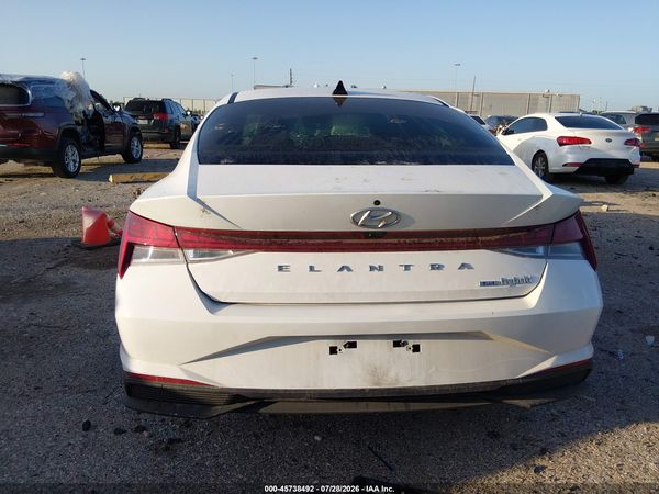 2023 HYUNDAI ELANTRA HYBRID BLUE