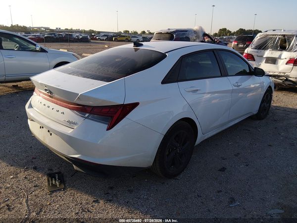 2023 HYUNDAI ELANTRA HYBRID BLUE
