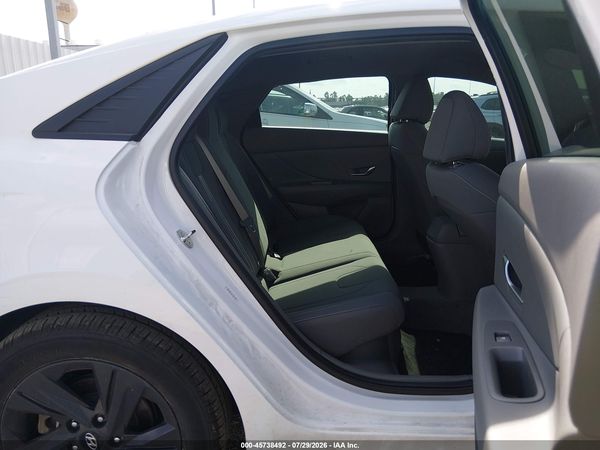 2023 HYUNDAI ELANTRA HYBRID BLUE