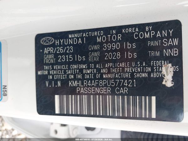 2023 HYUNDAI ELANTRA N LINE