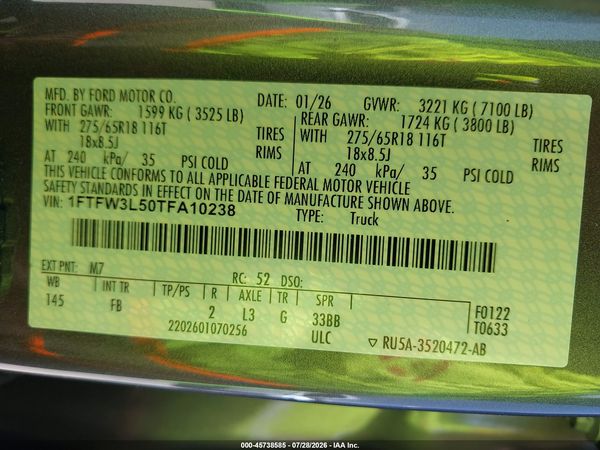 2026 FORD F-150 XLT