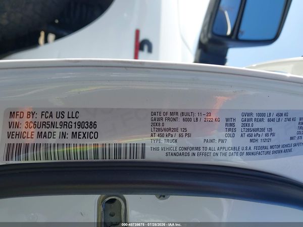 2024 RAM 2500