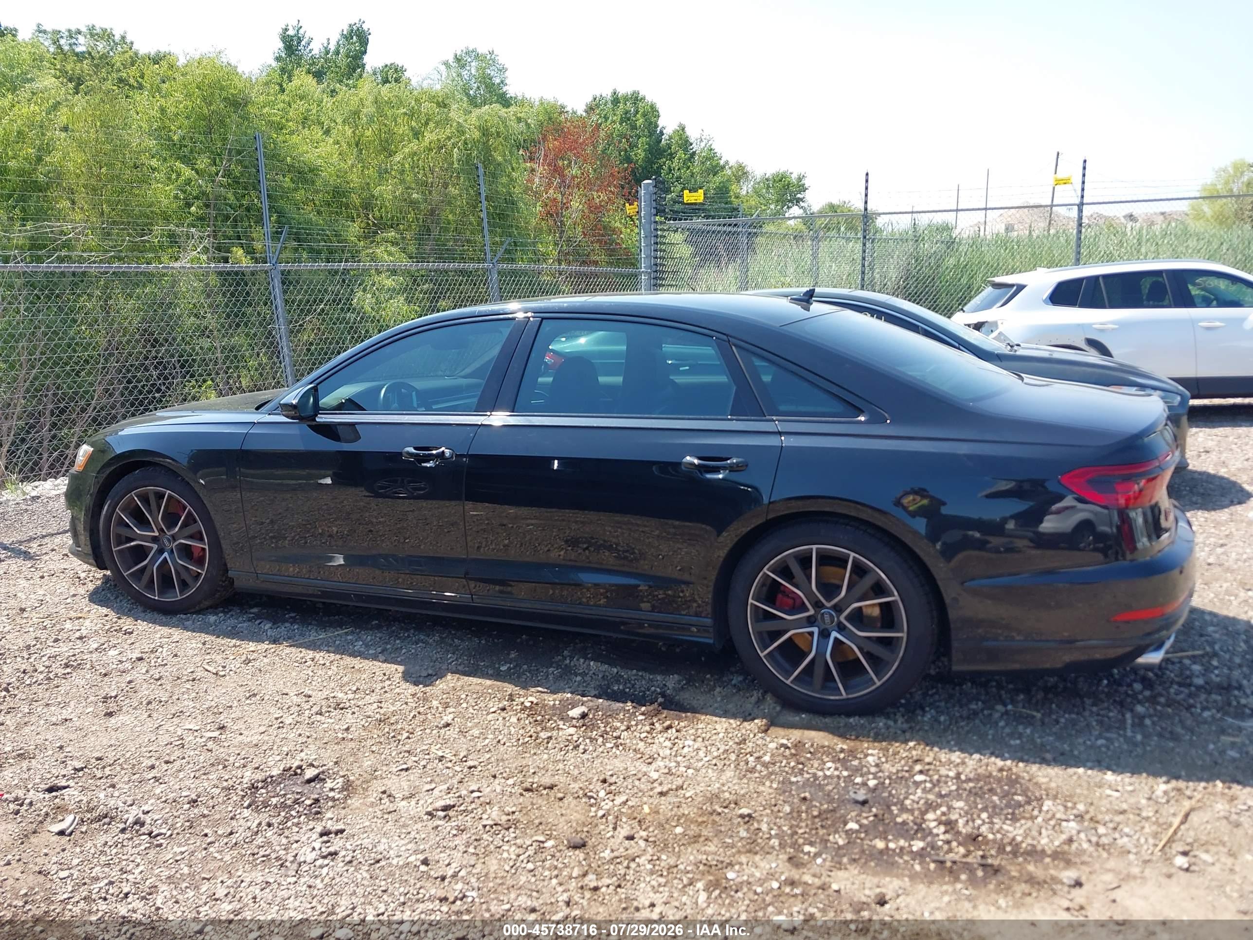 2020 AUDI S8 TFSI QUATTRO TIPTRONIC