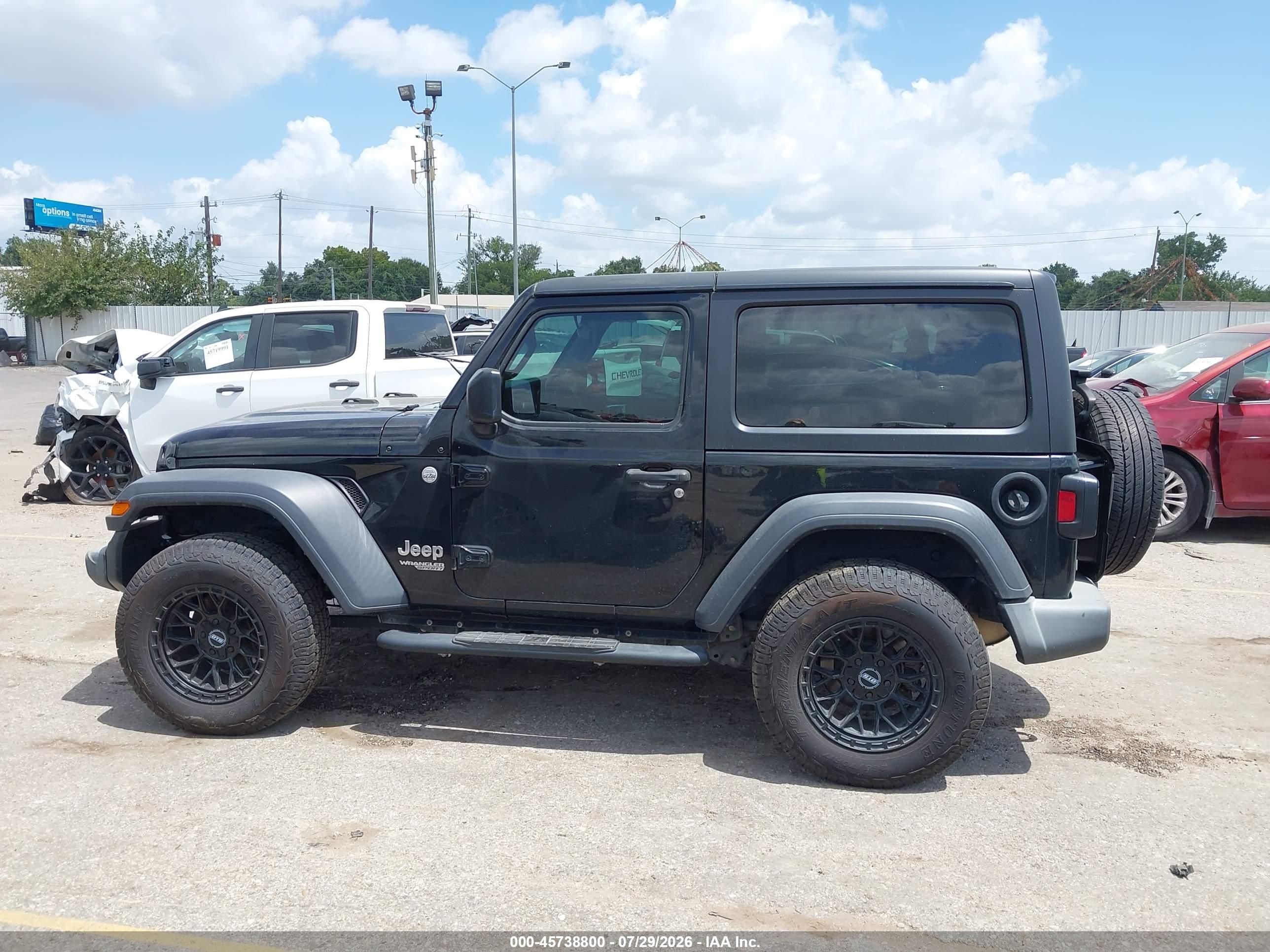 2018 JEEP WRANGLER SPORT 4X4