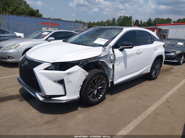 2019 LEXUS RX RX 450H F SPORT