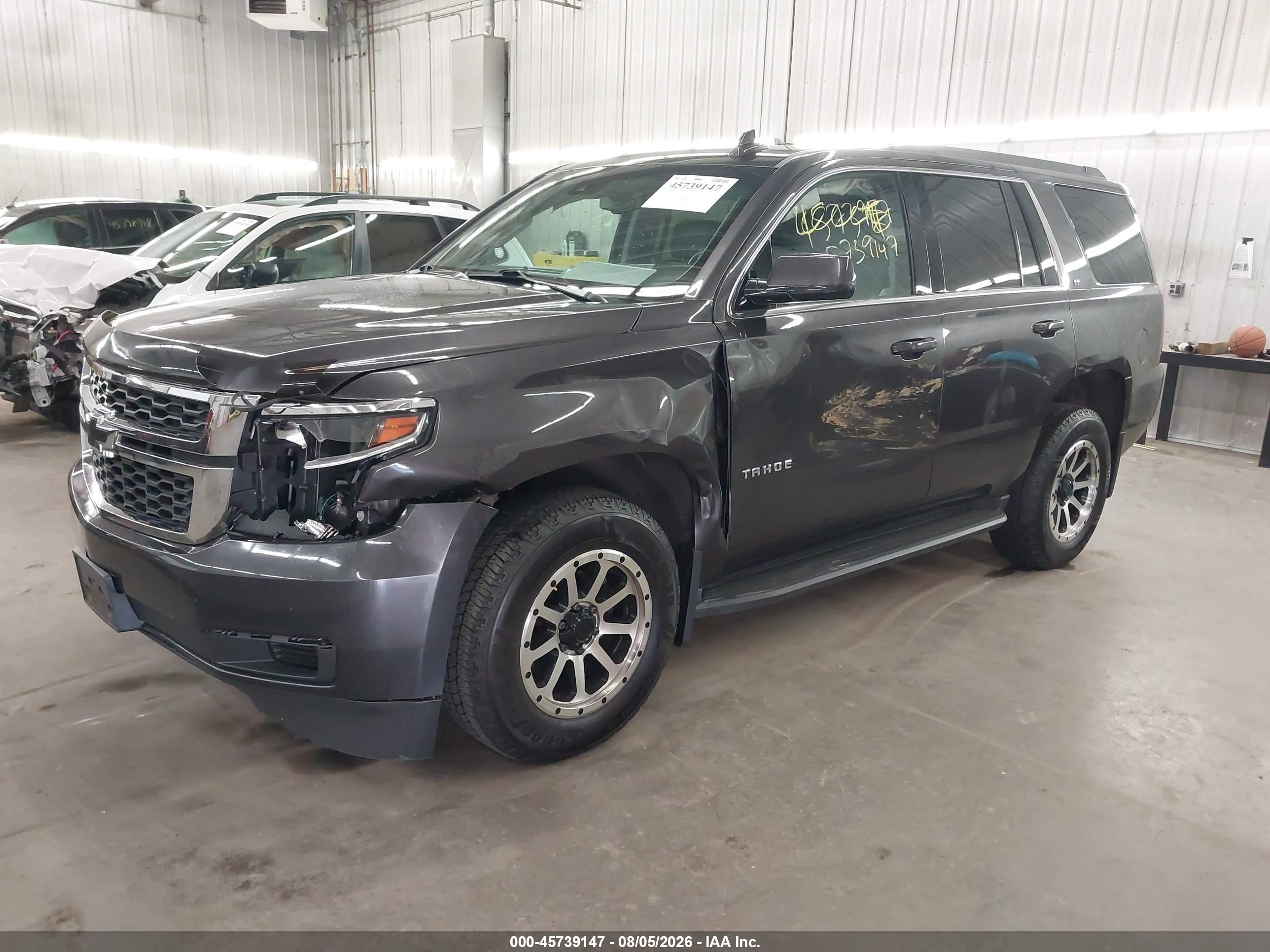 2016 CHEVROLET TAHOE LT — I2