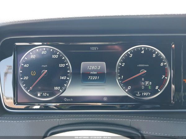2016 MERCEDES-BENZ S 550 S550