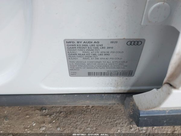 2024 AUDI SQ5 SPORTBACK
