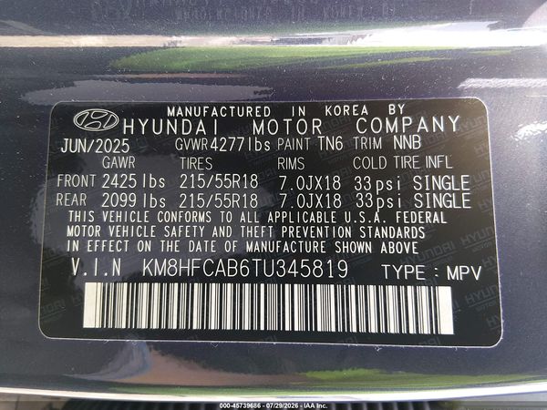 2026 HYUNDAI KONA SEL SPORT