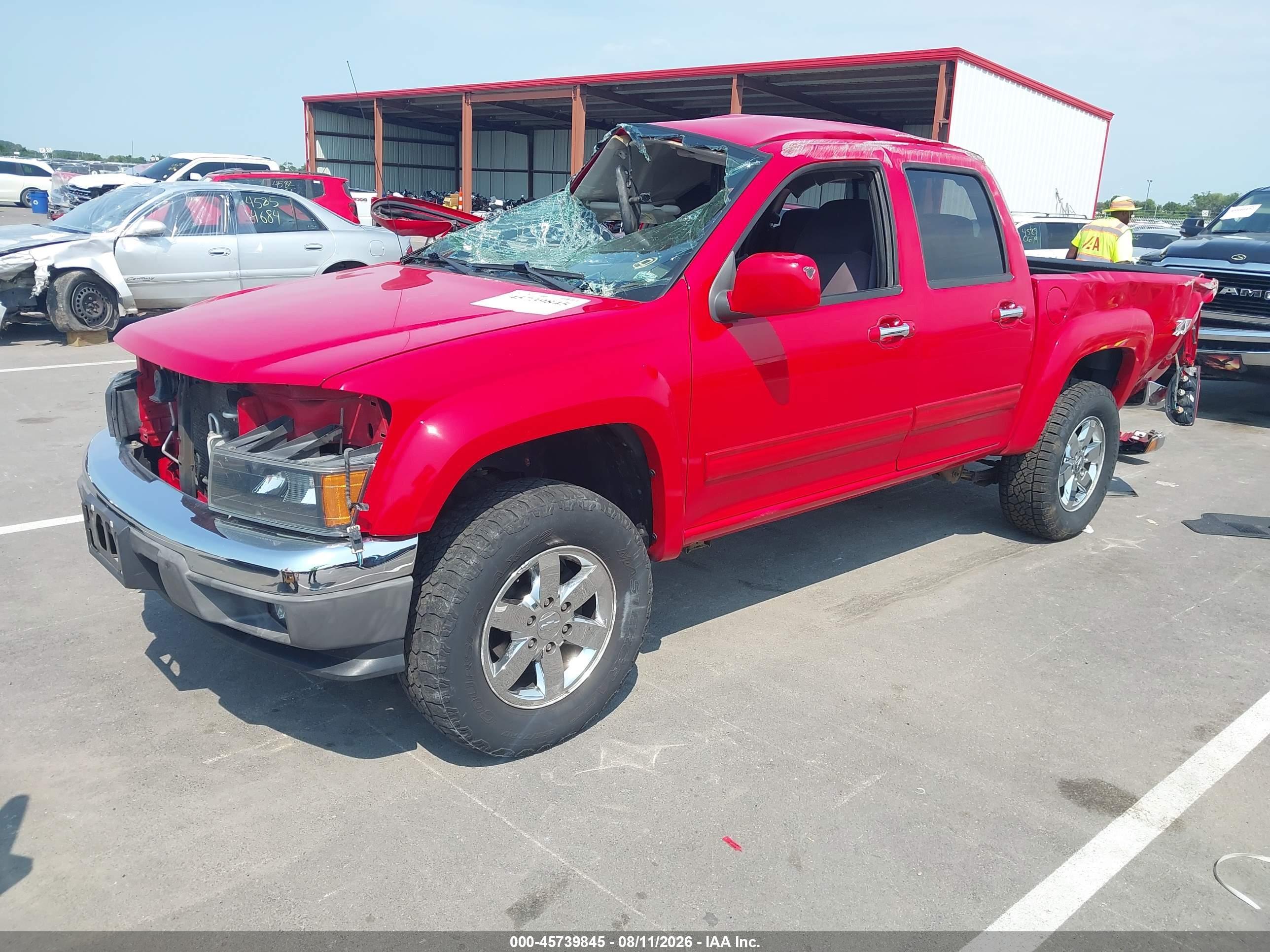 2012 CHEVROLET COLORADO LT W/2LT — I2