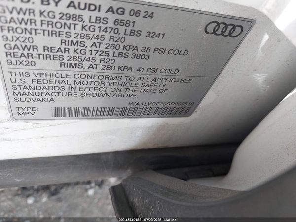2025 AUDI Q7