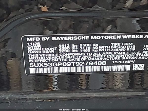 2026 BMW X3 30 XDRIVE