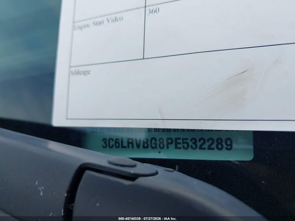 2023 RAM PROMASTER 1500 HIGH ROOF 136 WB