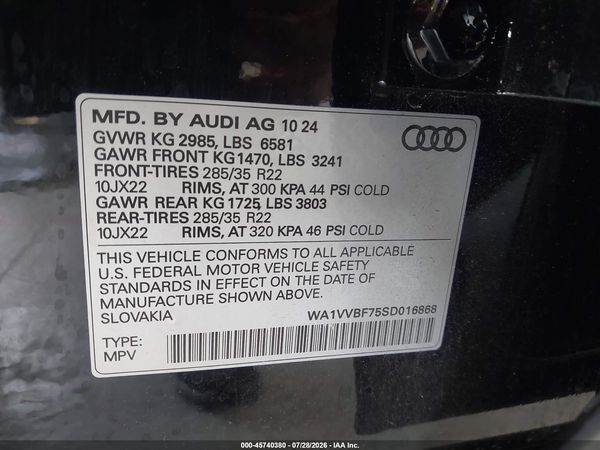 2025 AUDI Q7