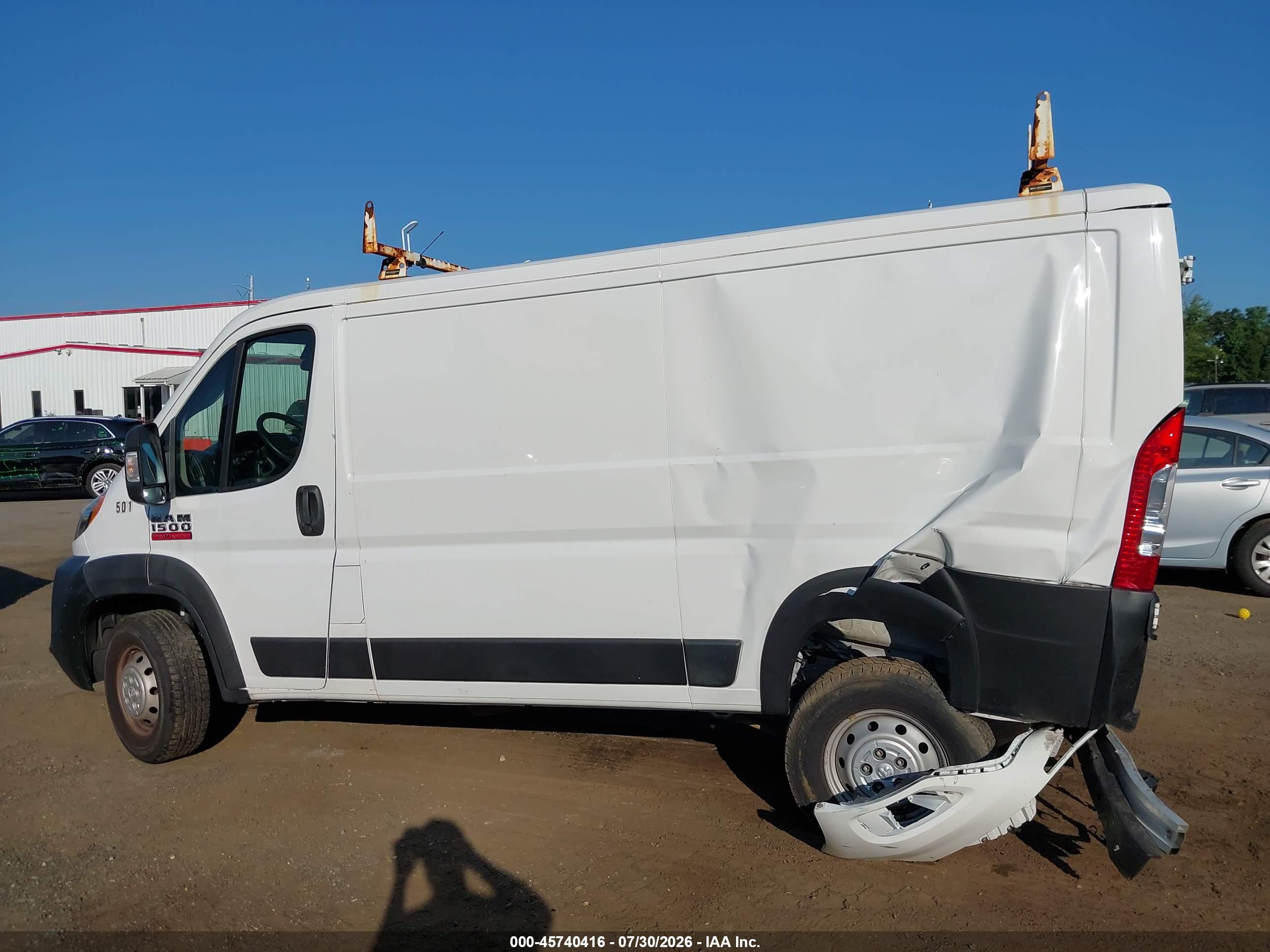 2019 RAM PROMASTER 1500 LOW ROOF 136 WB