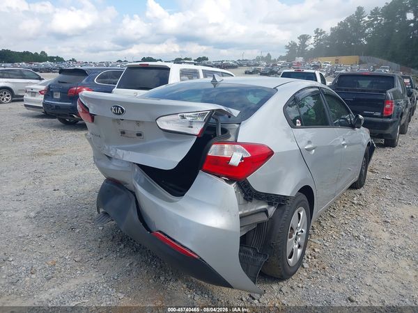 2016 KIA FORTE LX
