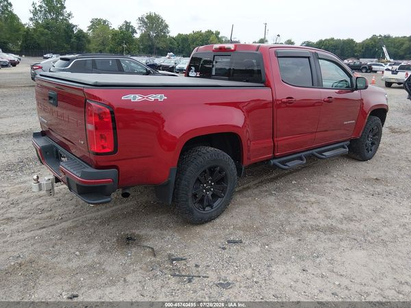 2021 CHEVROLET COLORADO 4WD  LONG BOX LT — I4