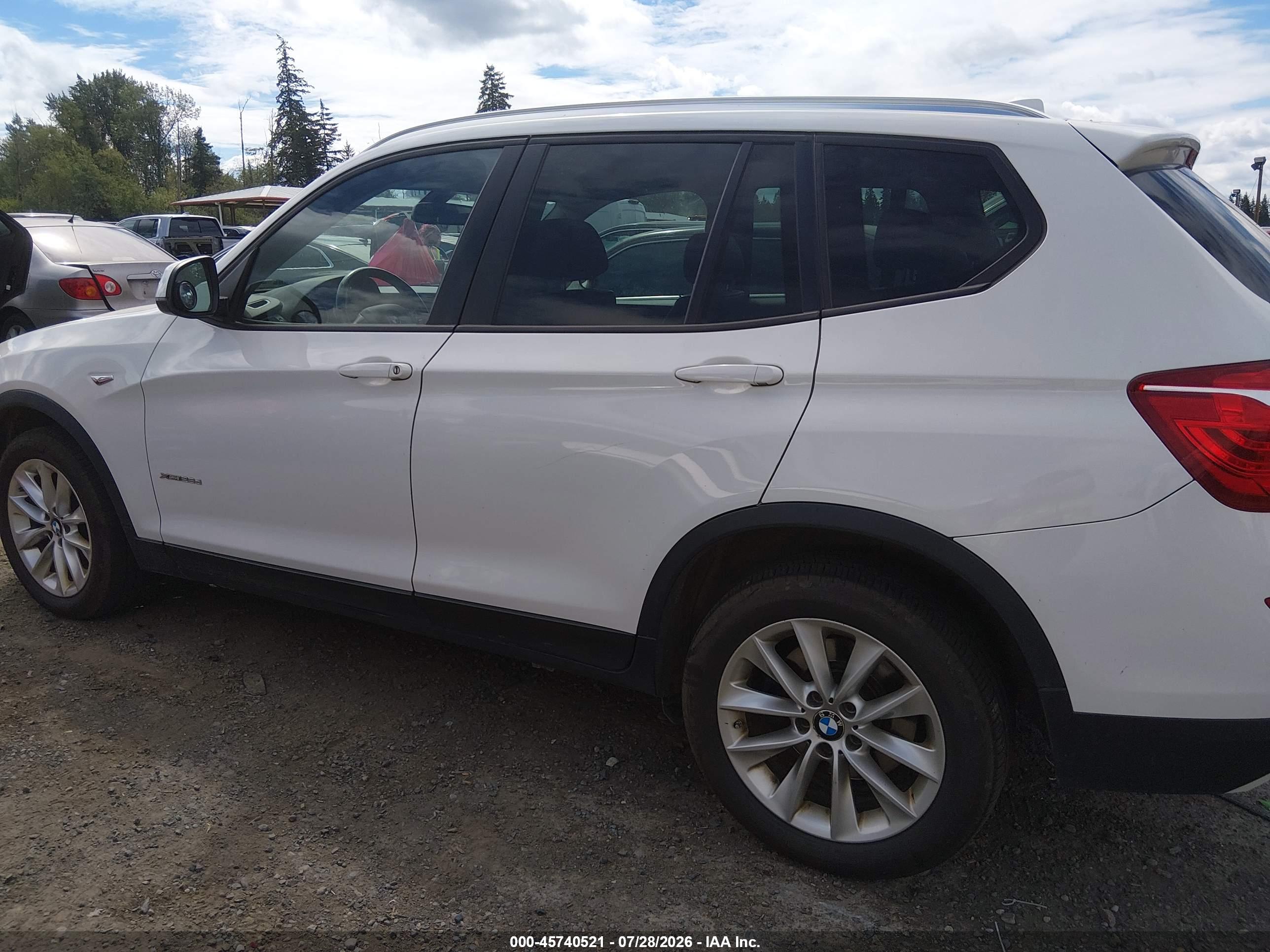 2015 BMW X3 XDRIVE28D