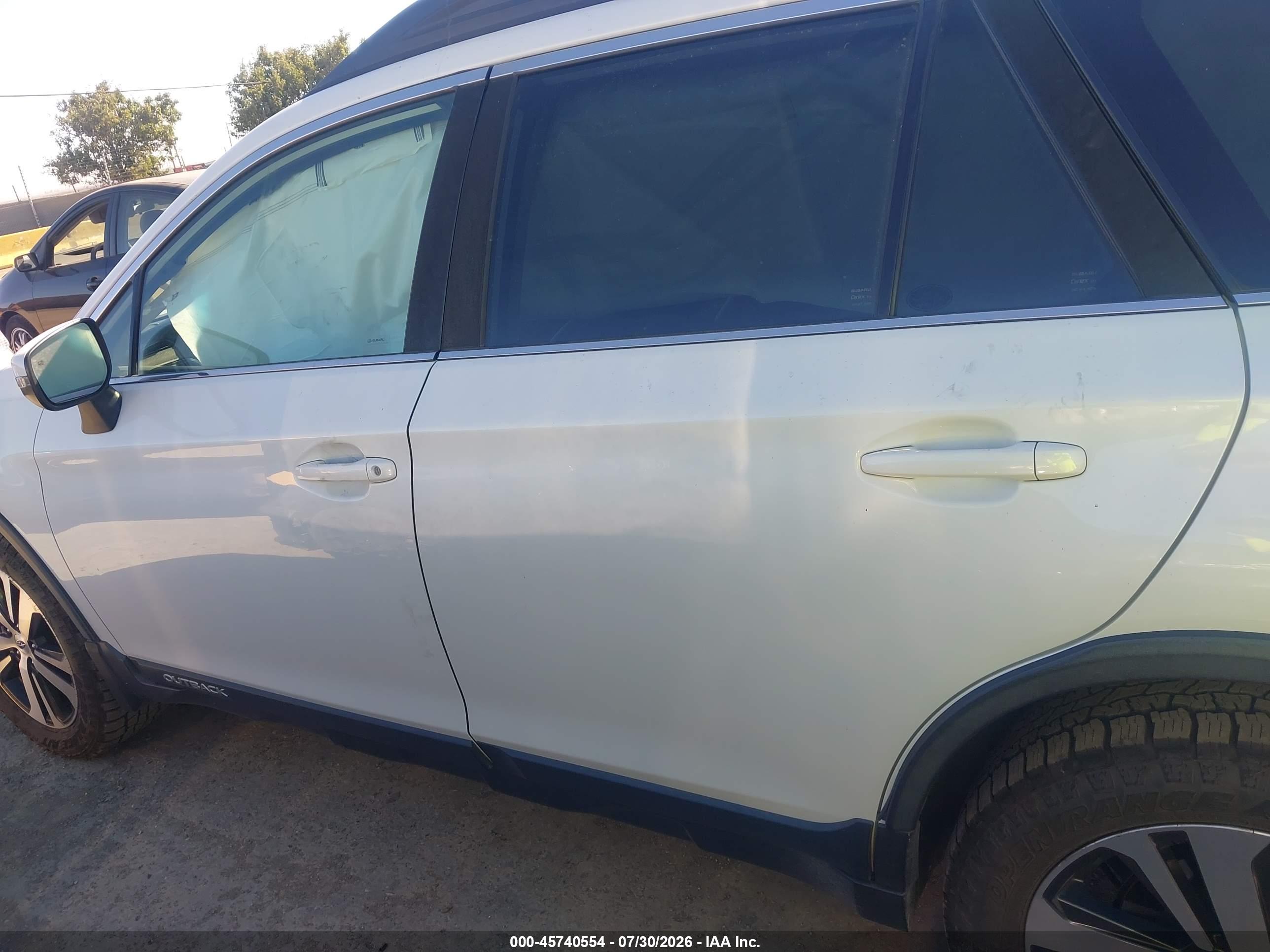 2018 SUBARU OUTBACK 2.5I LIMITED