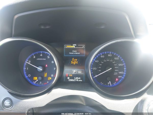 2018 SUBARU OUTBACK 2.5I LIMITED