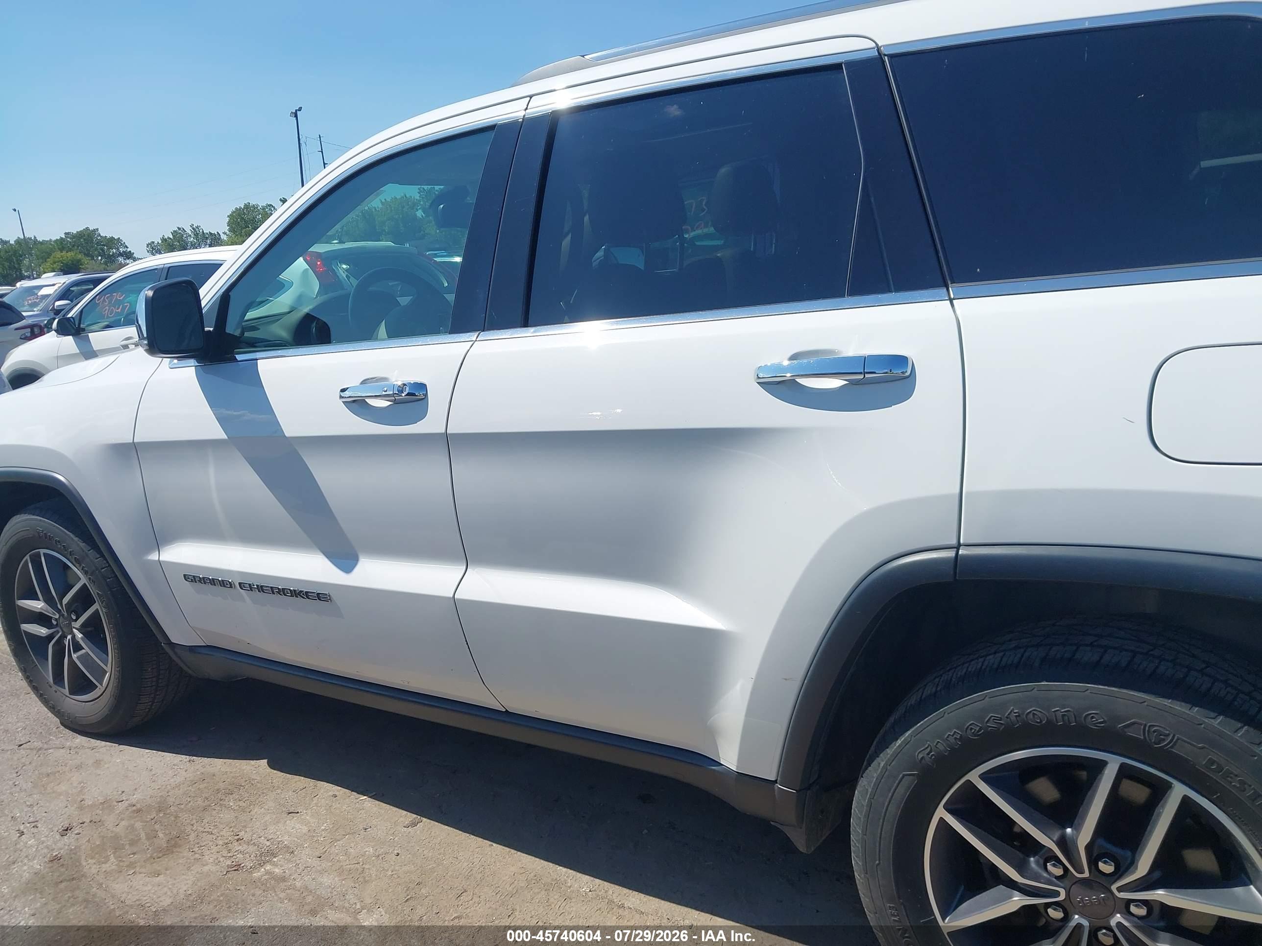 2020 JEEP GRAND CHEROKEE LIMITED 4X4
