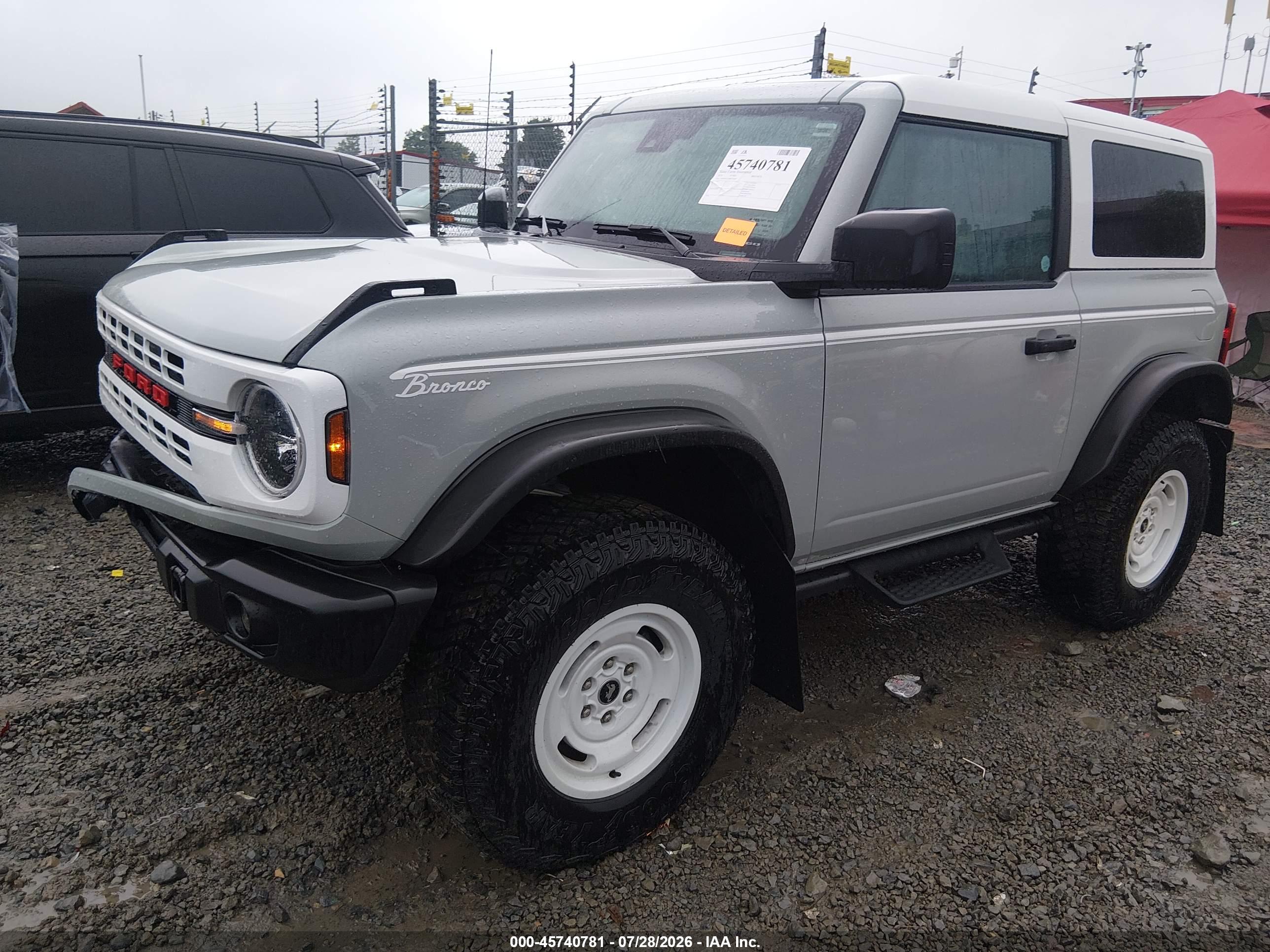 2024 FORD BRONCO HERITAGE EDITION — I2