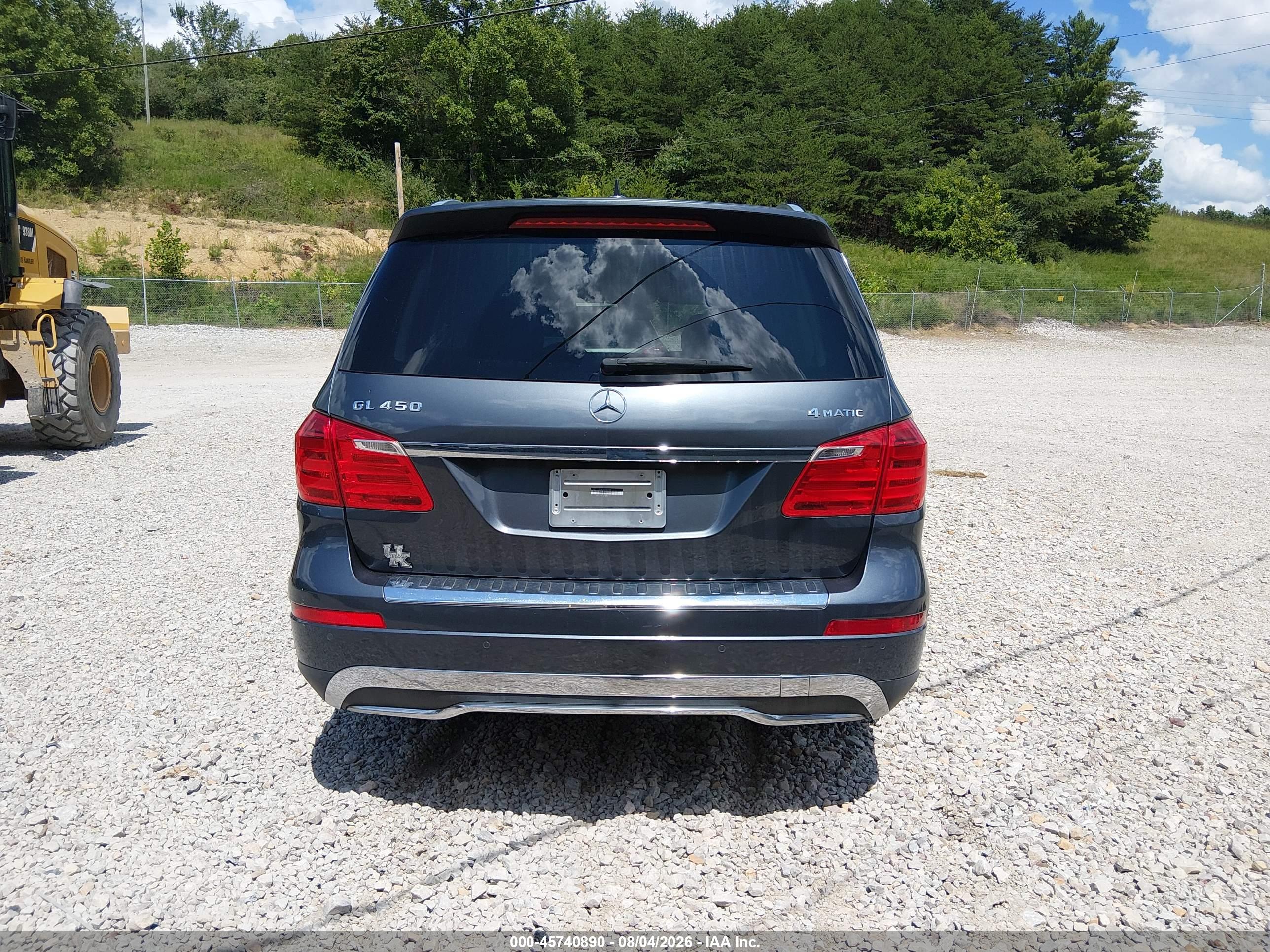 2014 MERCEDES-BENZ GL 450 4MATIC