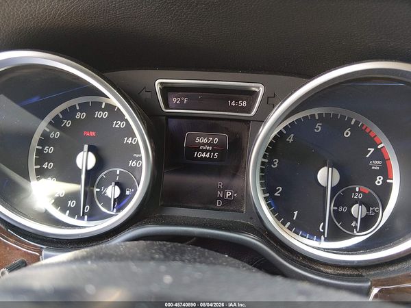 2014 MERCEDES-BENZ GL 450 4MATIC