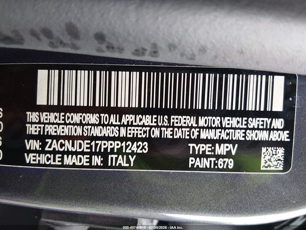 2023 JEEP RENEGADE ALTITUDE 4X4