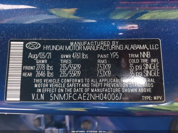 2022 HYUNDAI TUCSON SEL