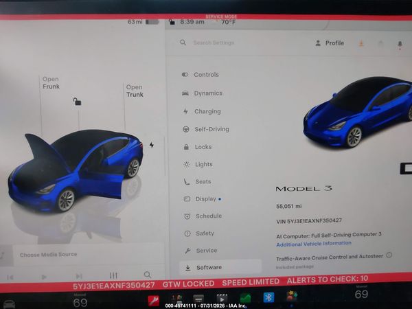 2022 TESLA MODEL 3 REAR-WHEEL DRIVE