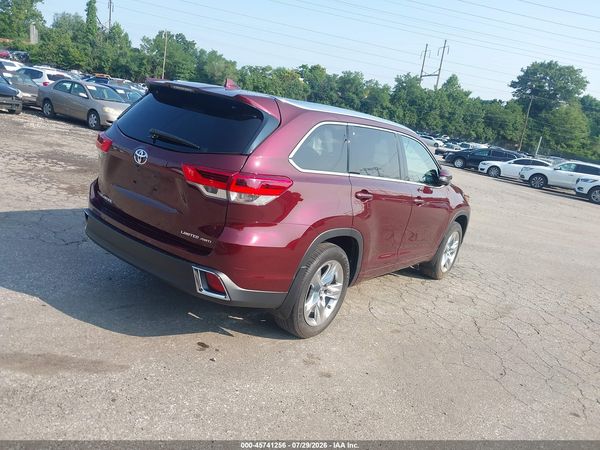2018 TOYOTA HIGHLANDER LIMITED