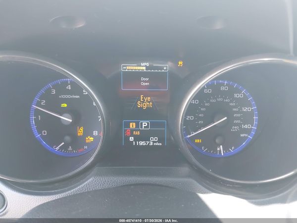 2019 SUBARU OUTBACK 2.5I LIMITED