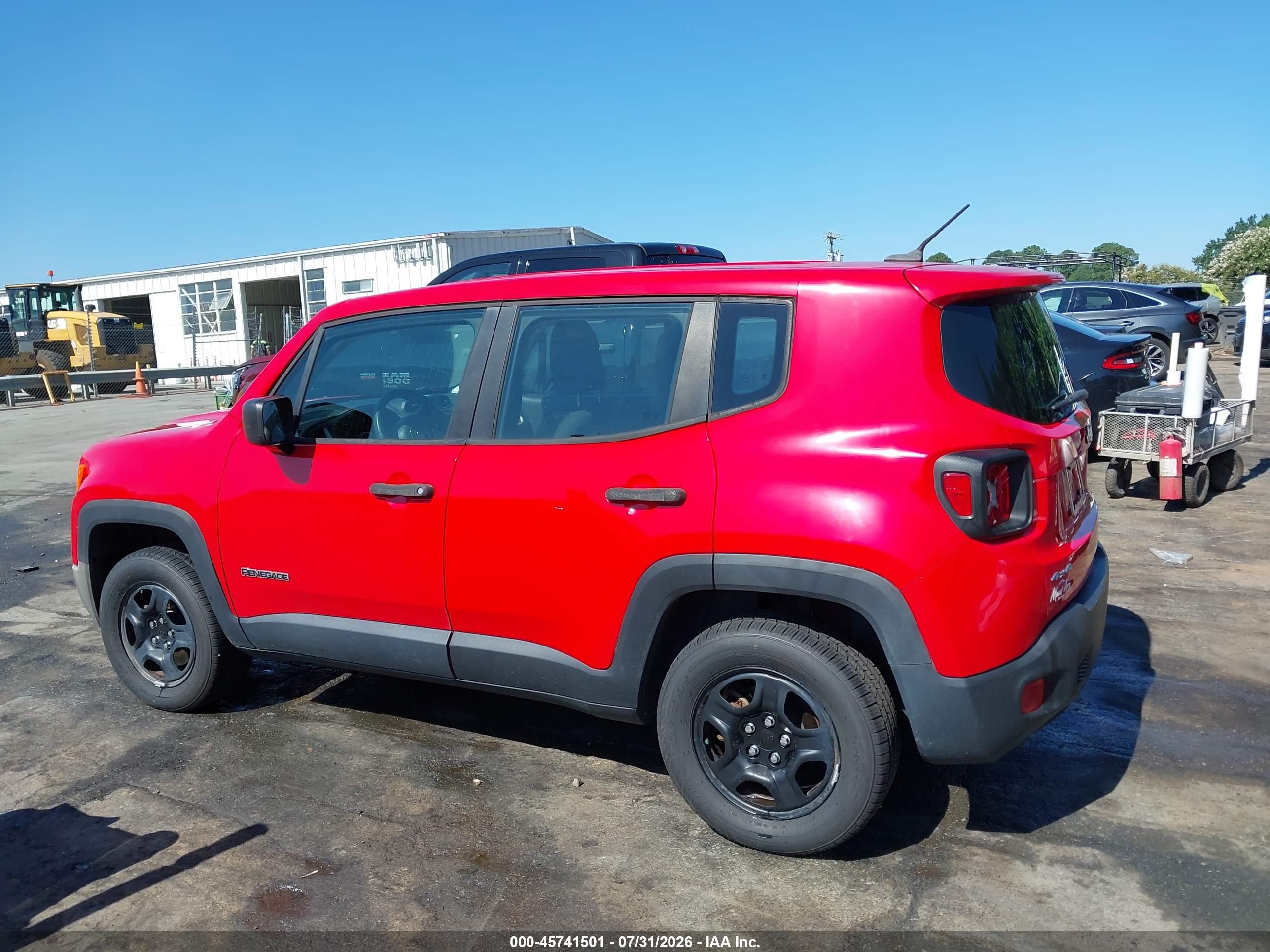 2017 JEEP RENEGADE SPORT
