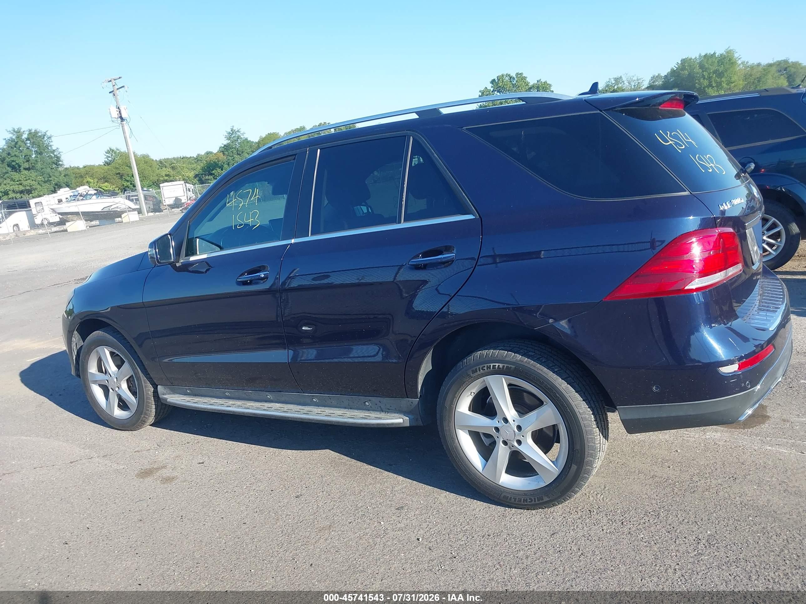 2016 MERCEDES-BENZ GLE 300D 4MATIC