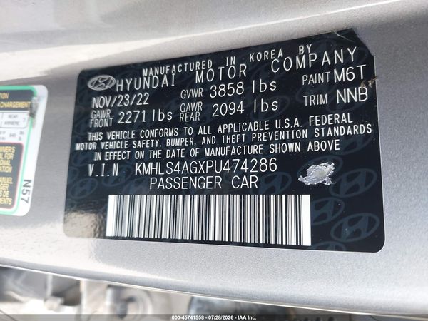 2023 HYUNDAI ELANTRA SEL