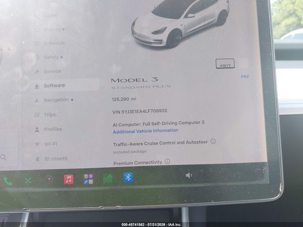 2020 TESLA MODEL 3