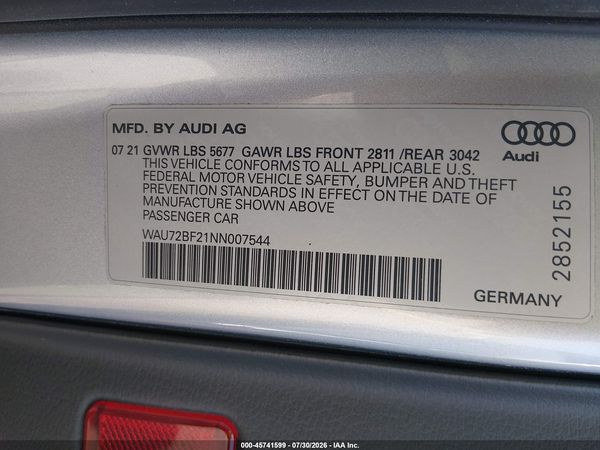 2022 AUDI A6 ALLROAD
