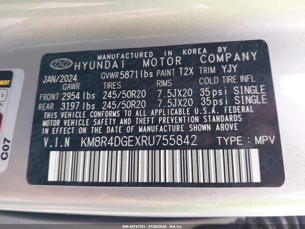 2024 HYUNDAI PALISADE SEL